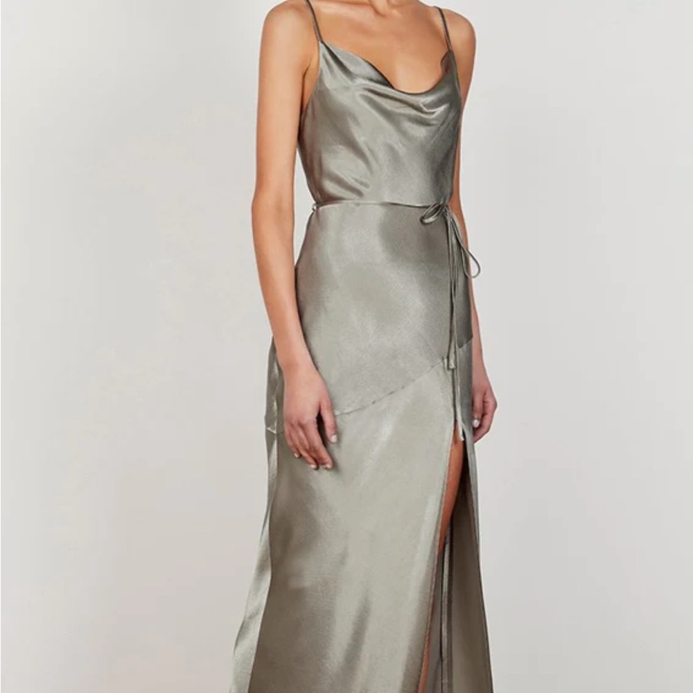 Shona Joy La Lune Bias Cowl Maxi Dress